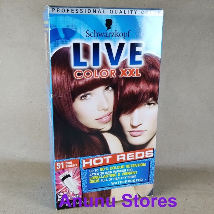 Live Colour XXL Hot Reds 51 Cool Scarlet